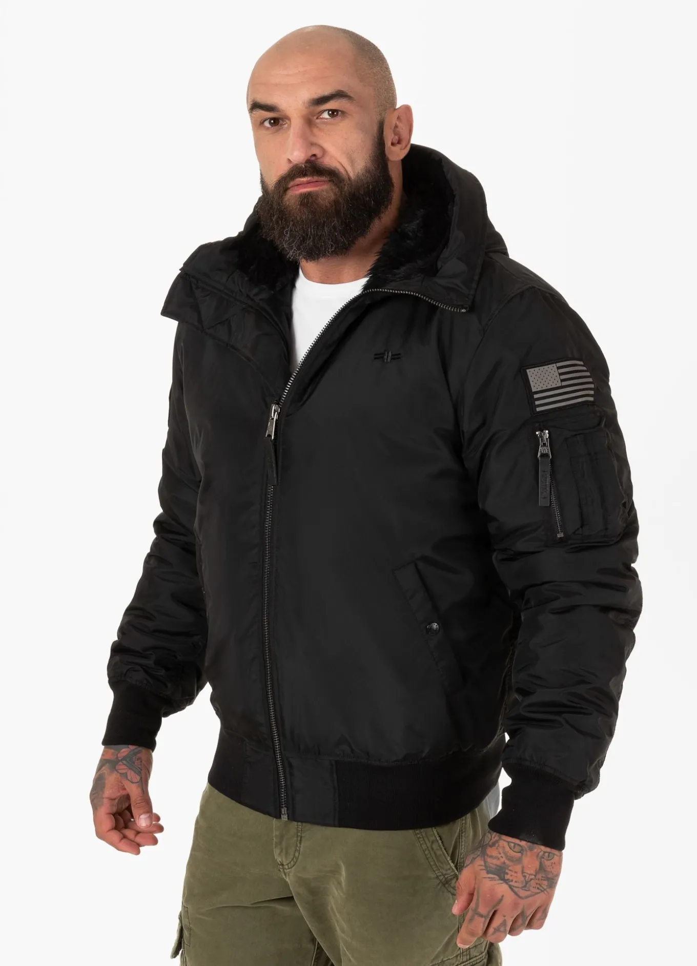 Men's winter hooded jacket Beejay II