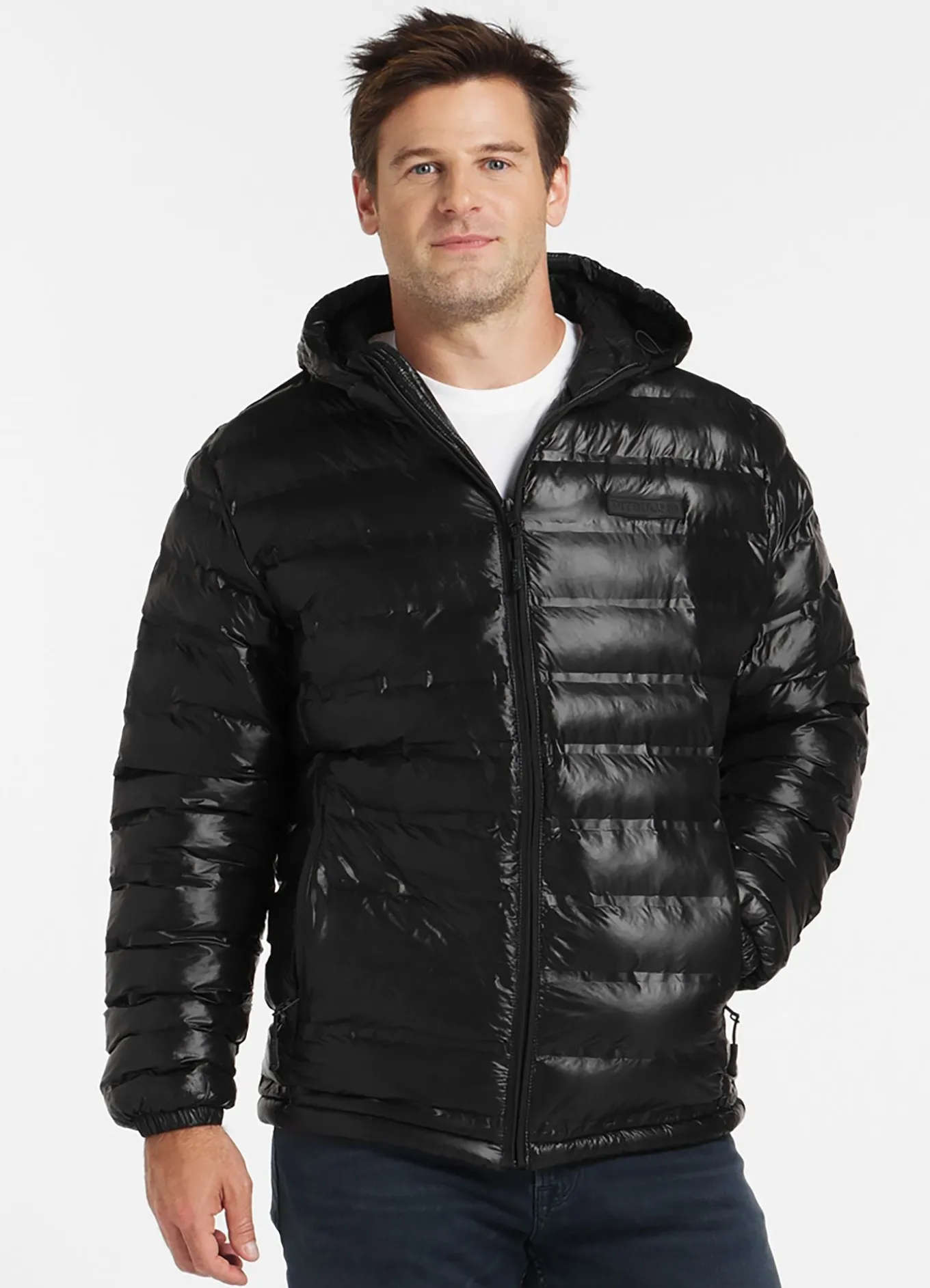 Men's winter hooded jacket Deerfoot