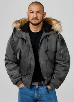 Men's winter hooded jacket Harvest