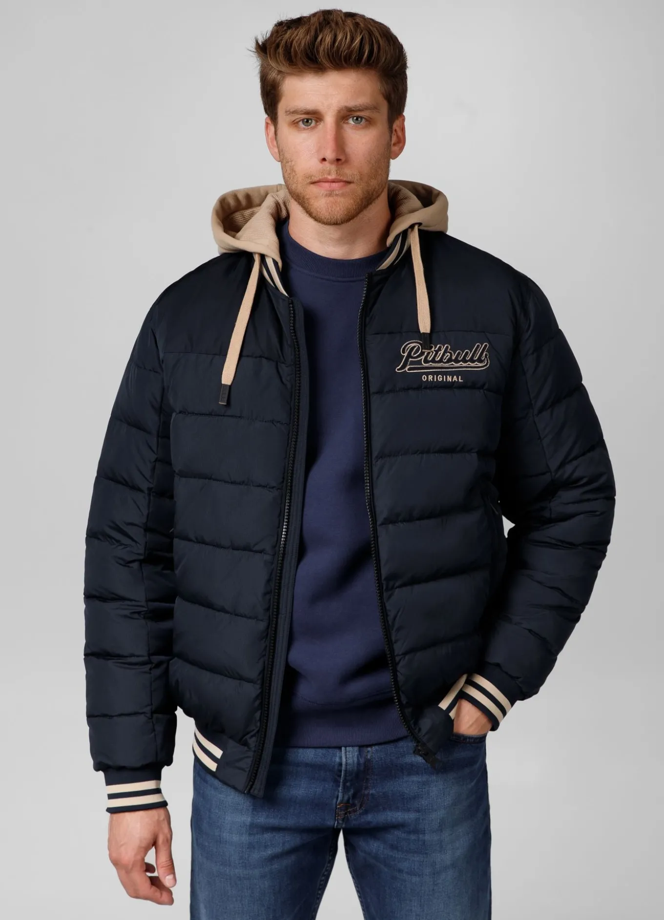 Men's winter hooded jacket Hidden
