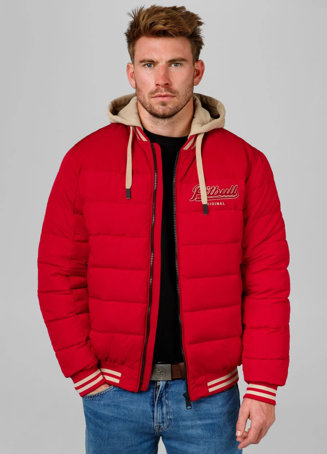 Men's winter hooded jacket Hidden