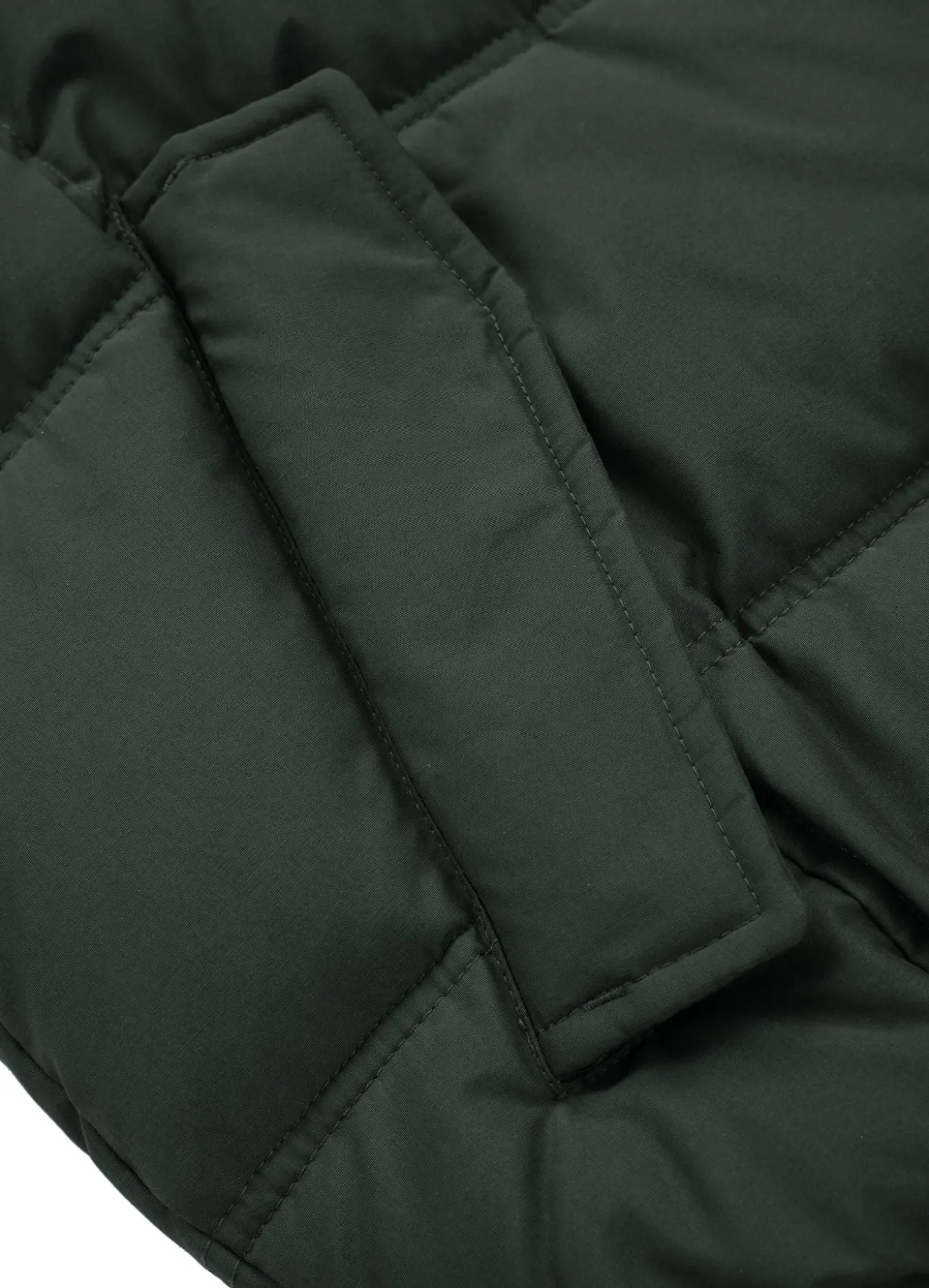 Men's winter hooded jacket Burnt