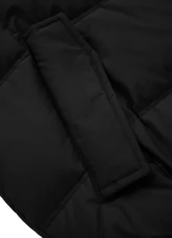 Men's winter hooded jacket Burnt