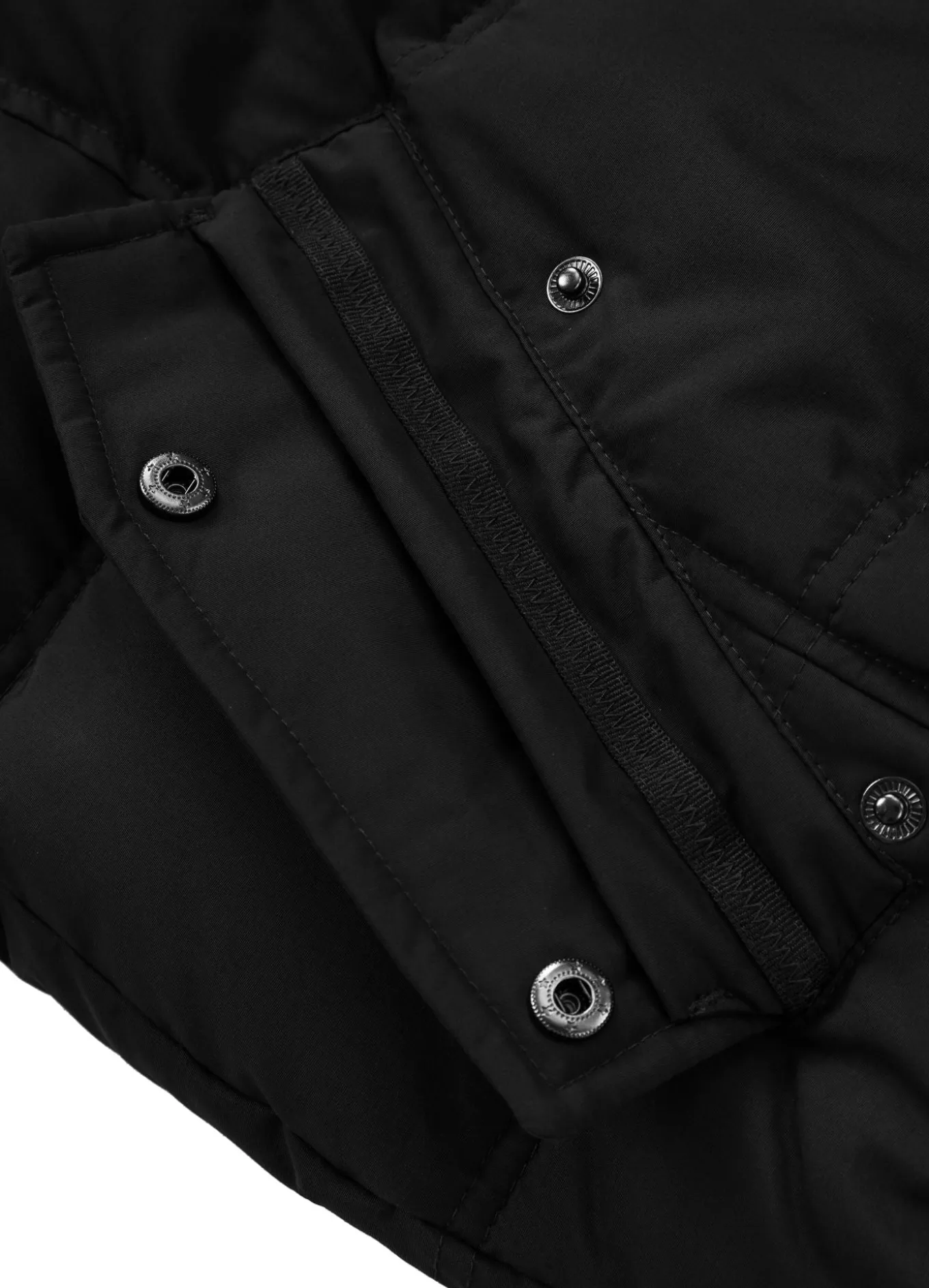 Men's winter hooded jacket Burnt