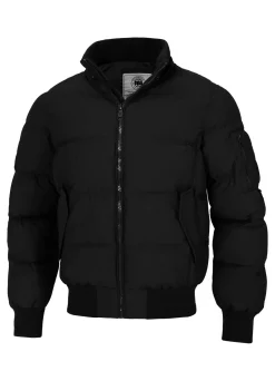 Men's winter hooded jacket Burnt