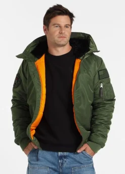 Men's winter hooded jacket Encino