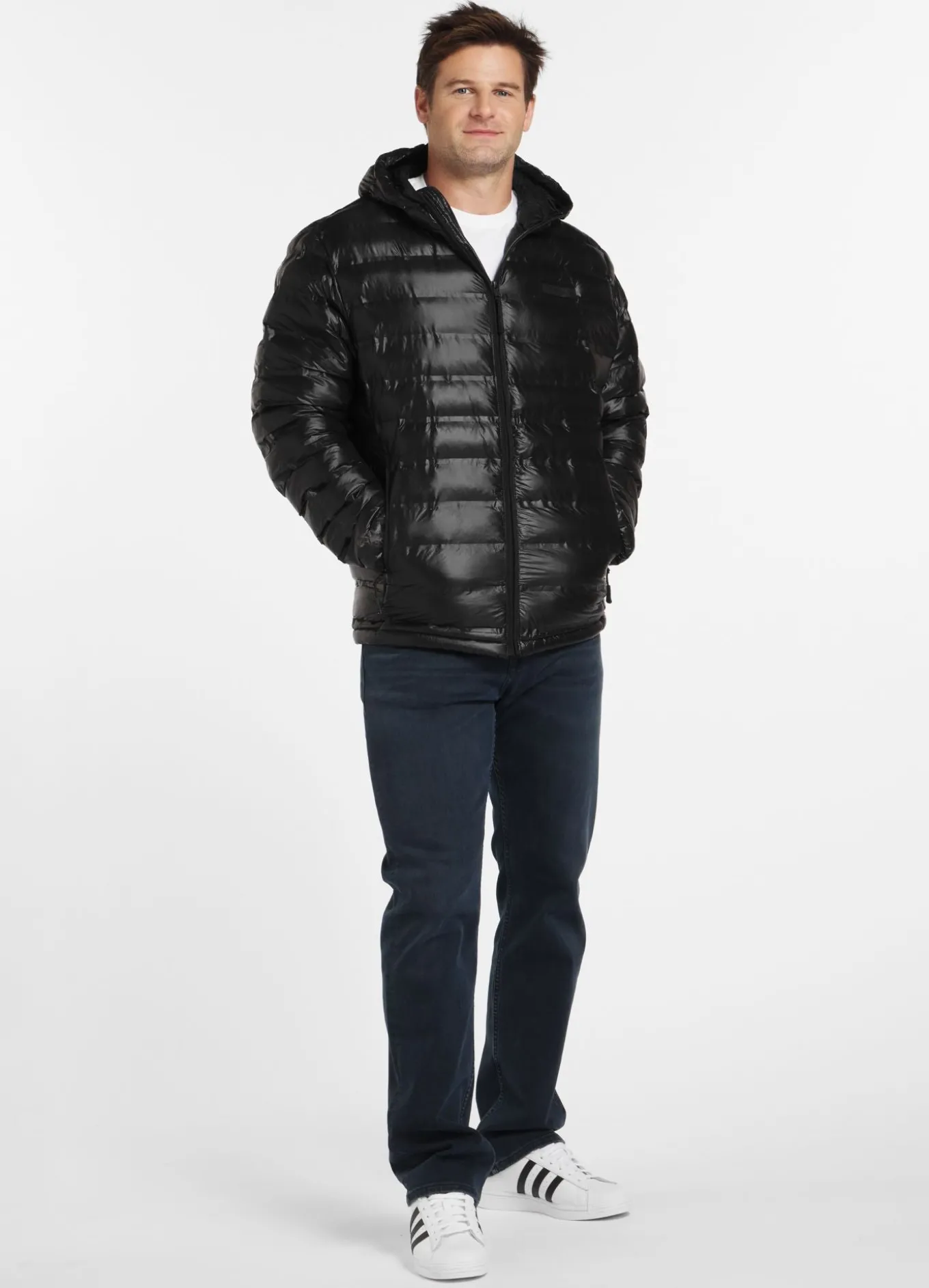 Men's winter hooded jacket Deerfoot