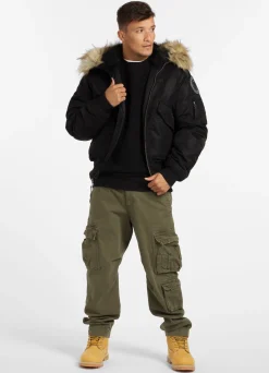 Men's winter hooded jacket Harvest