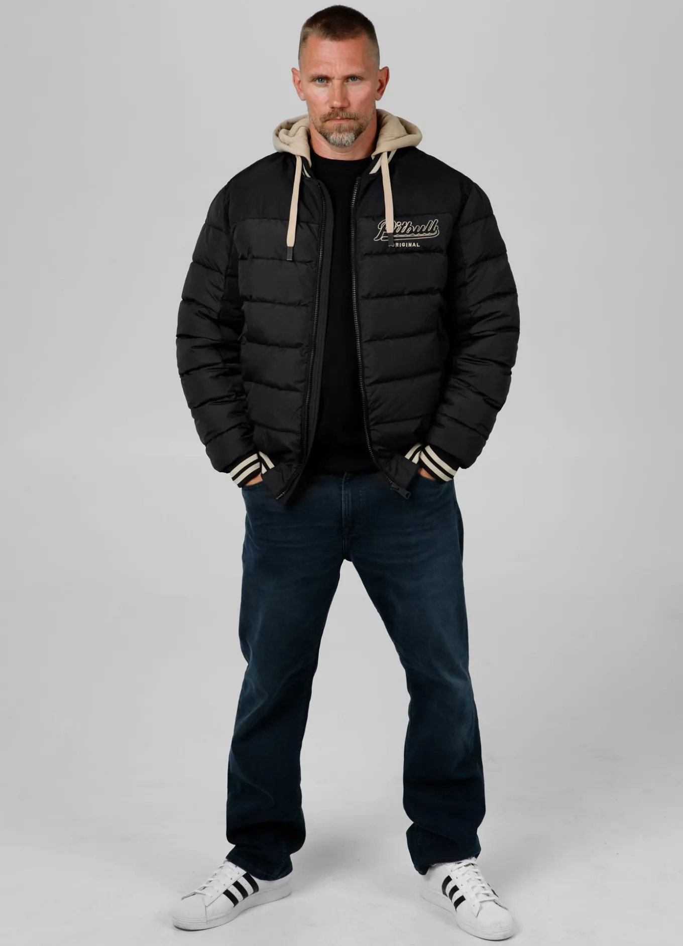 Men's winter hooded jacket Hidden
