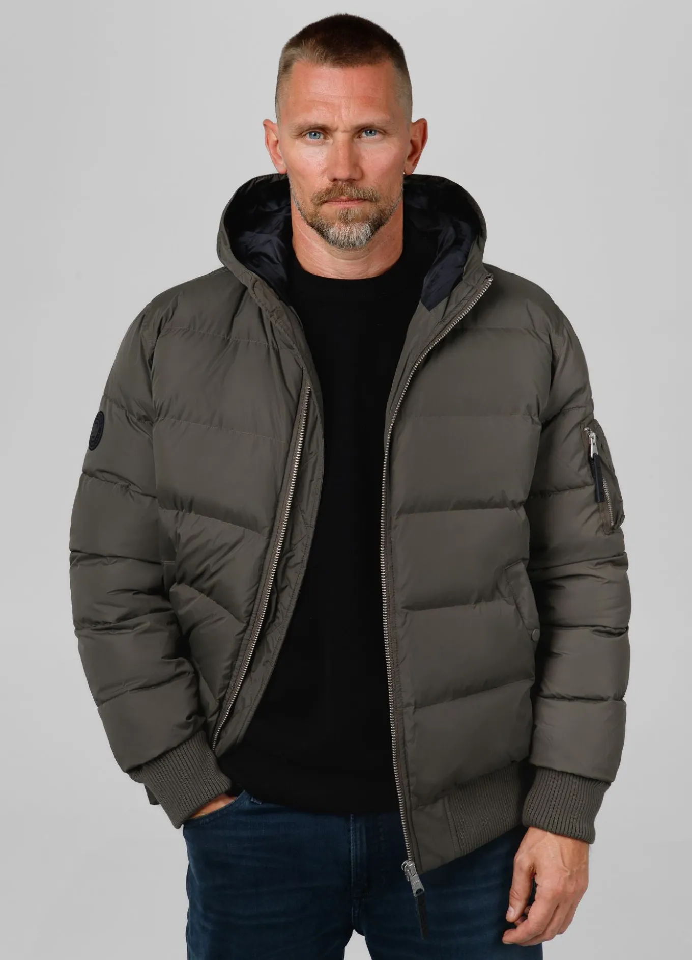 Men's winter hooded jacket Gopher