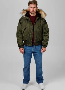 Men's winter hooded jacket Harvest