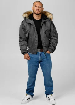 Men's winter hooded jacket Harvest