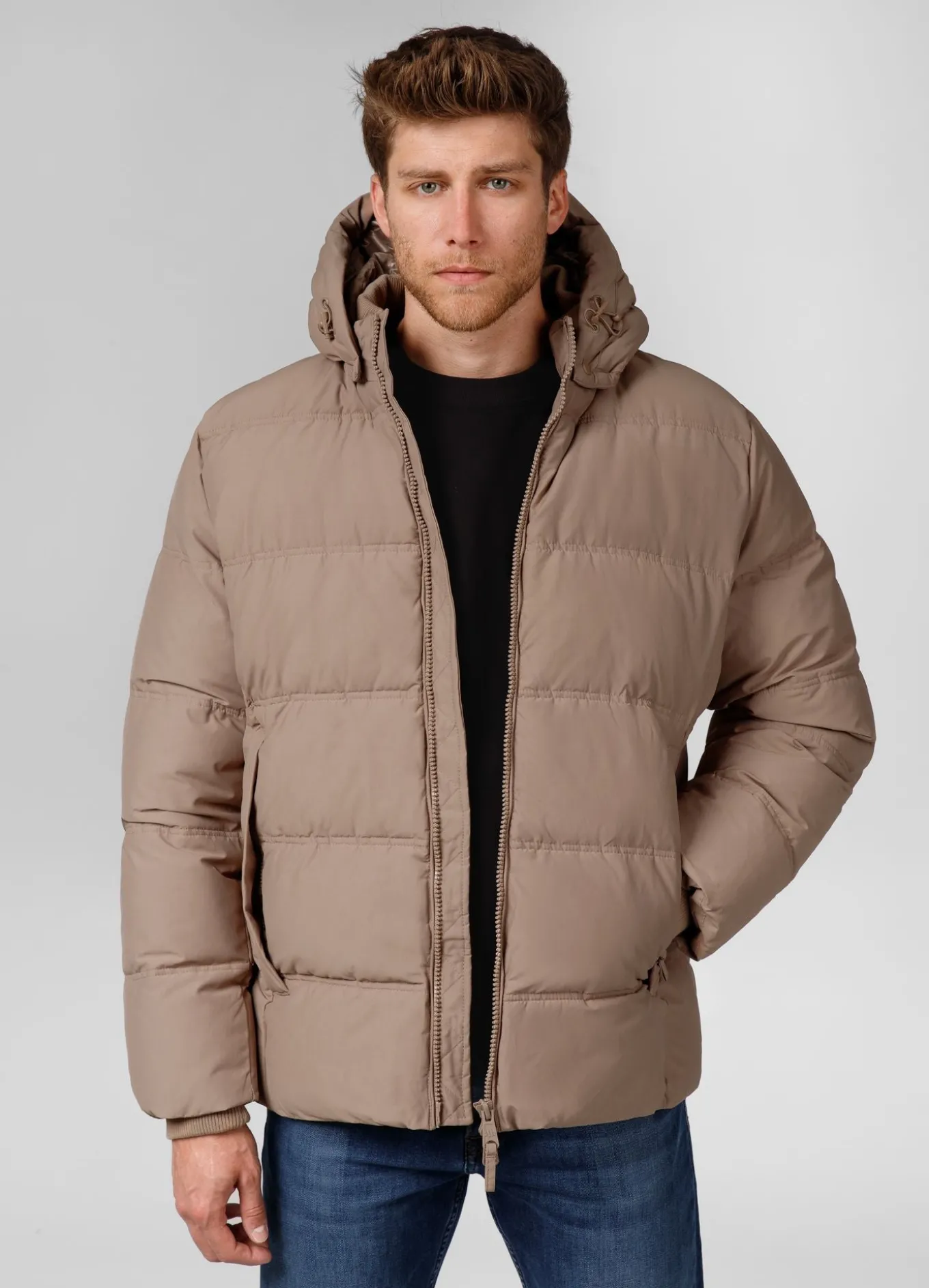 Men's winter hooded jacket Duncan