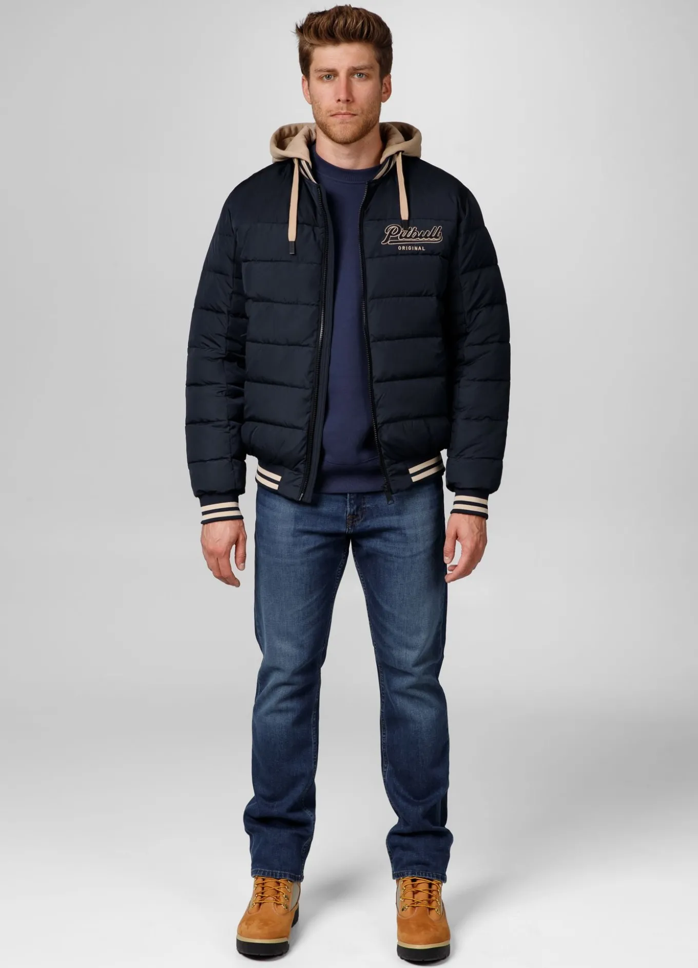 Men's winter hooded jacket Hidden