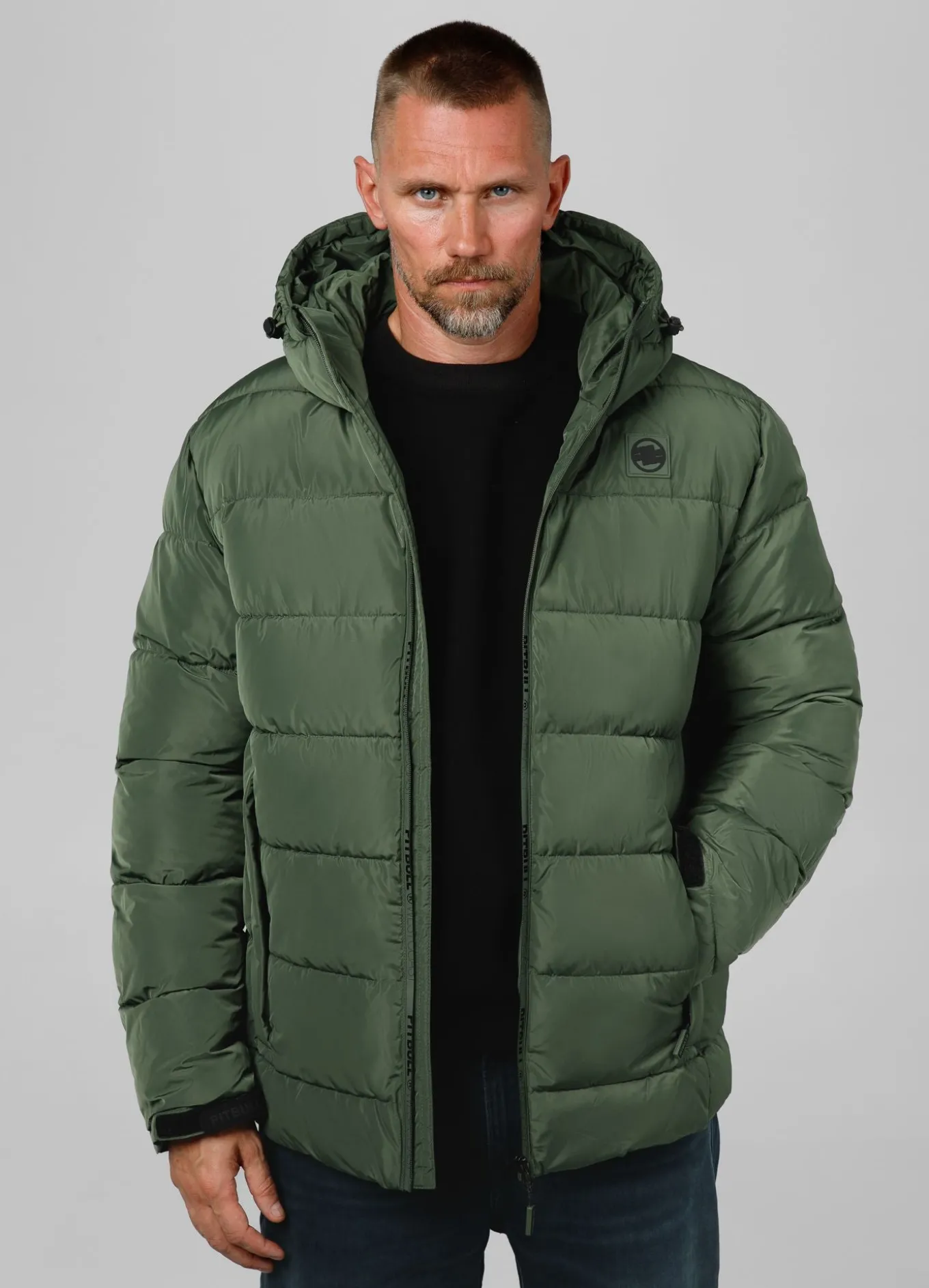 Men's winter hooded jacket Airway V