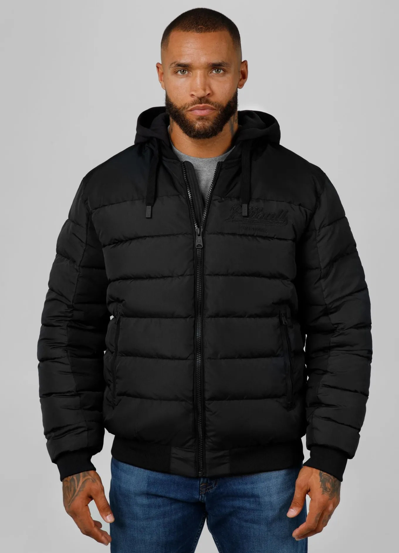 Men's winter hooded jacket Hidden