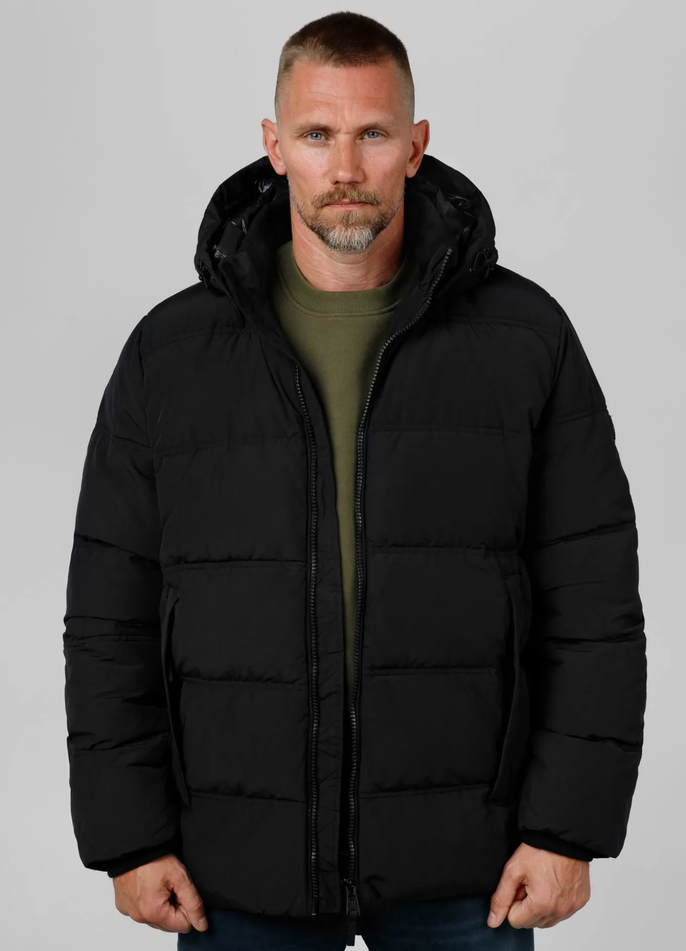 Men's winter hooded jacket Duncan