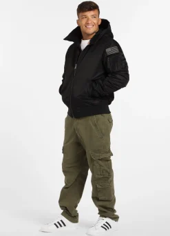 Men's winter hooded jacket Encino