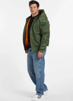 Men's winter hooded jacket Encino