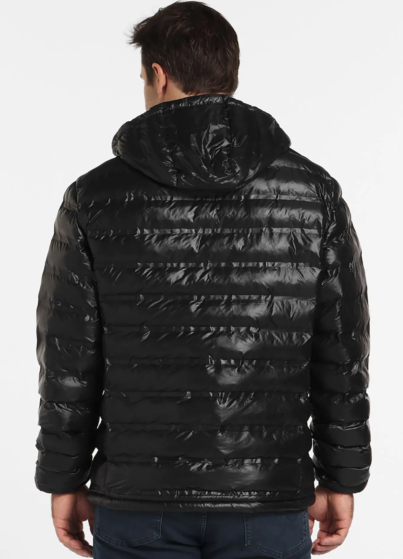 Men's winter hooded jacket Deerfoot