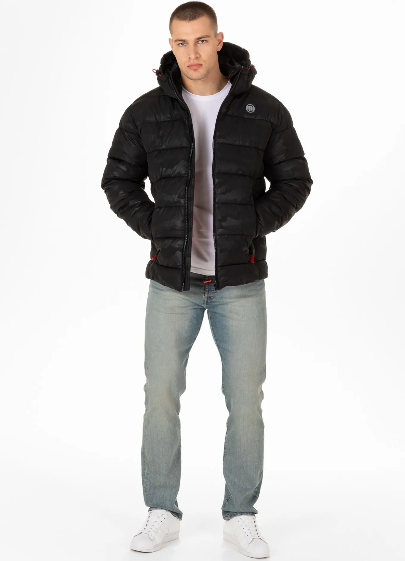 Men's winter hooded jacket Airway V