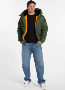 Men's winter hooded jacket Encino