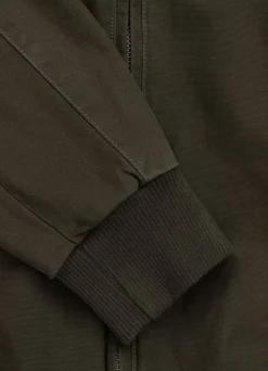 Men's winter hooded jacket Crimson