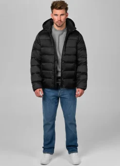 Men's winter hooded jacket Barles