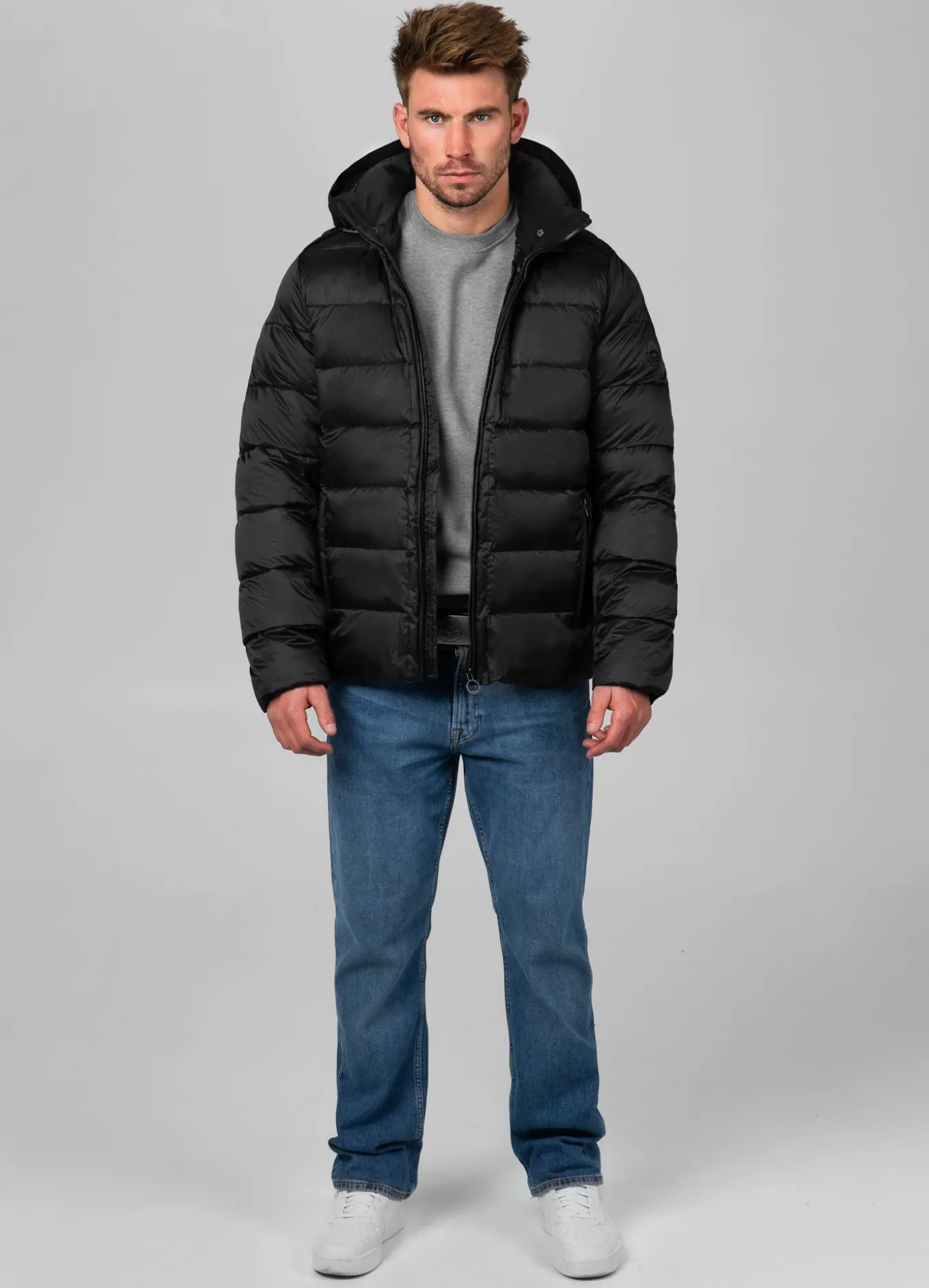 Men's winter hooded jacket Barles