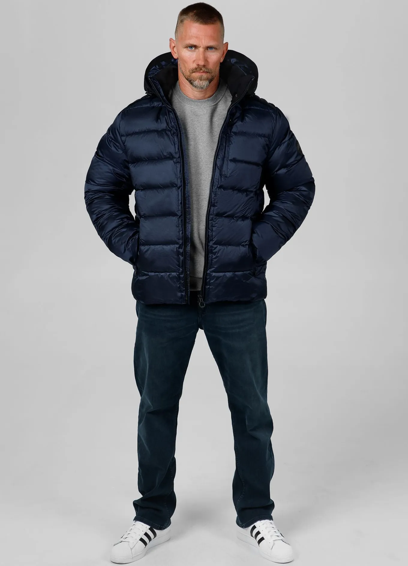Men's winter hooded jacket Barles