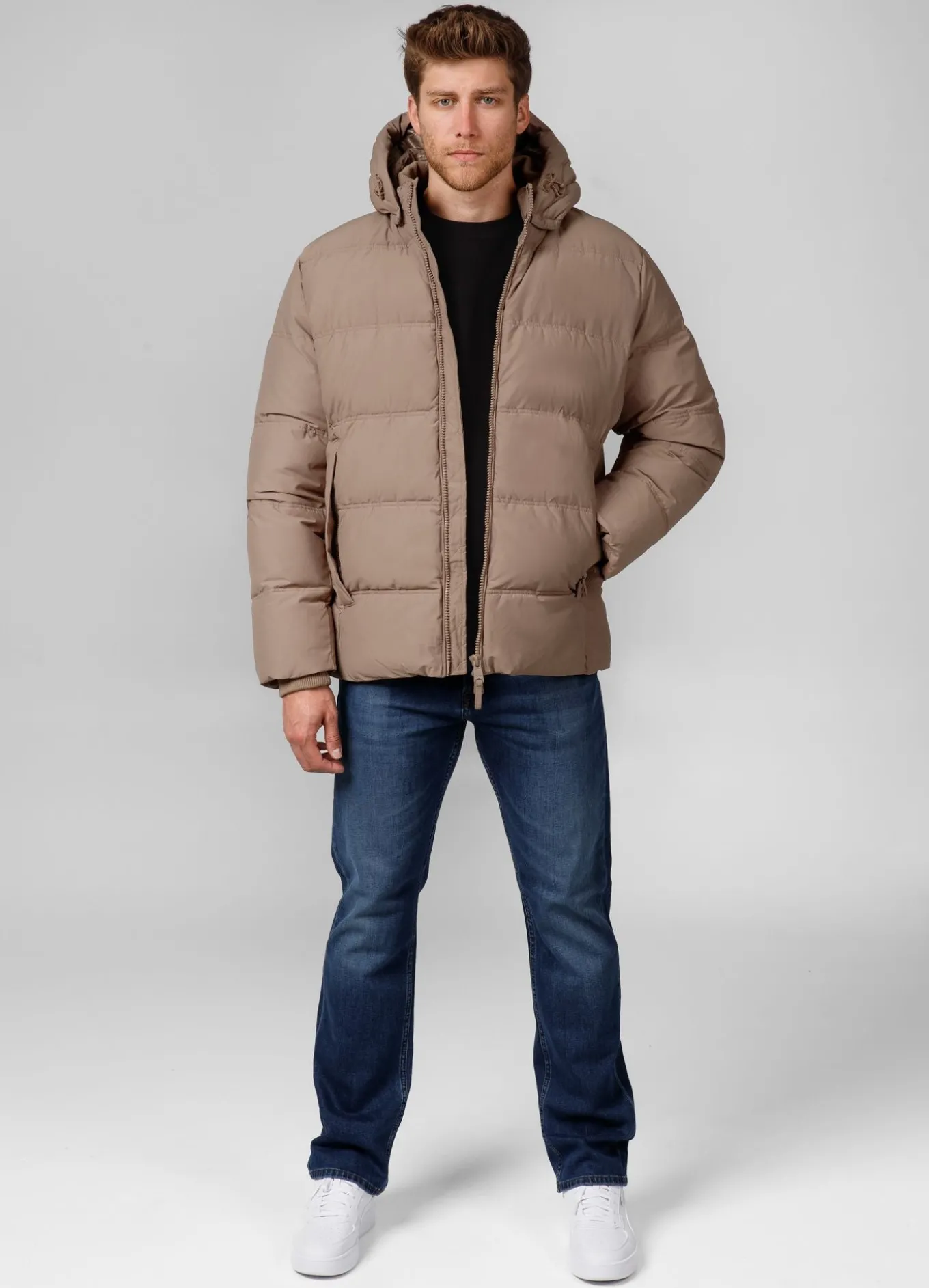 Men's winter hooded jacket Duncan