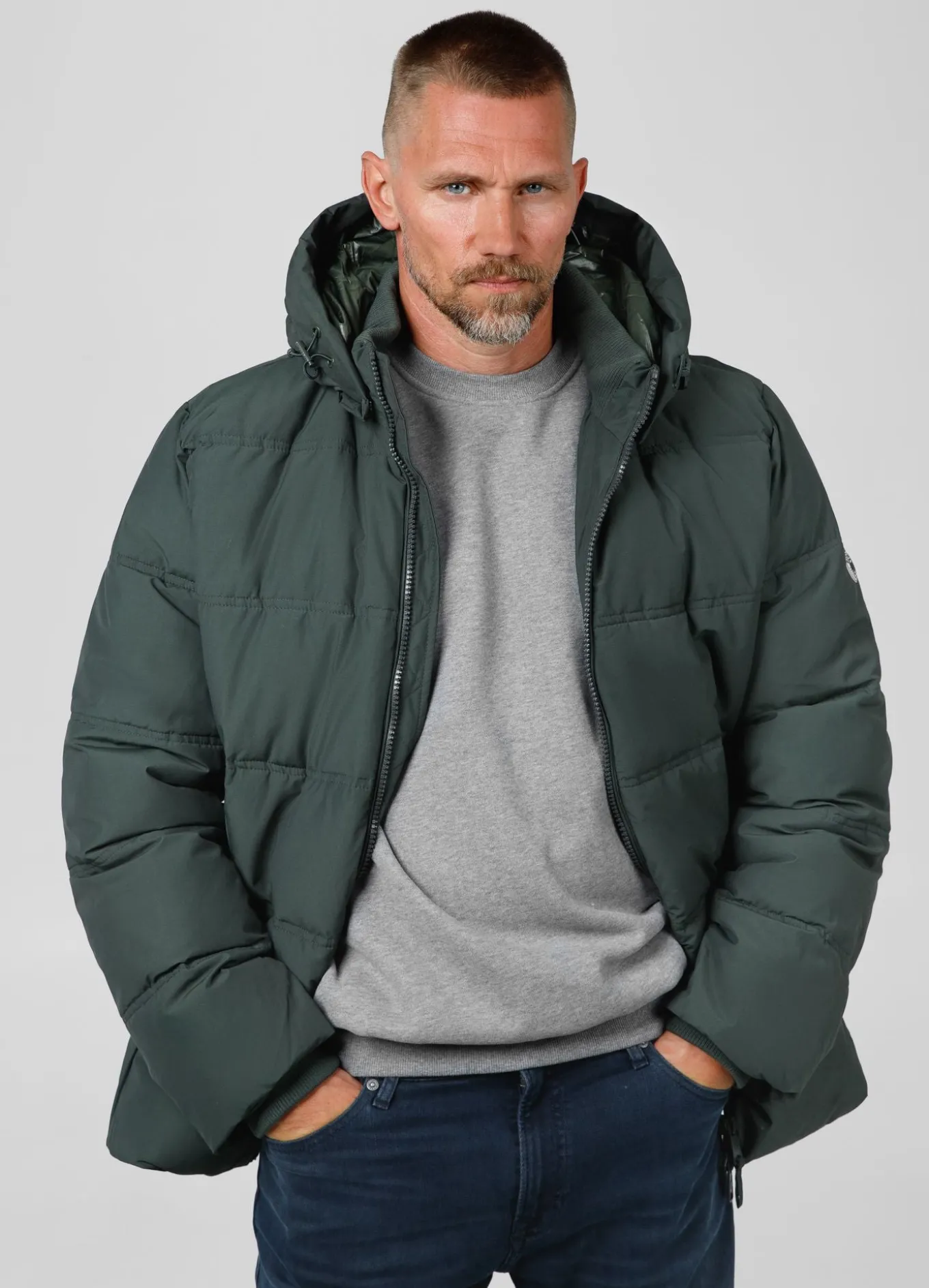 Men's winter hooded jacket Duncan