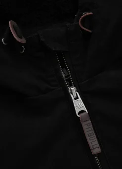 Men's winter hooded jacket Crimson
