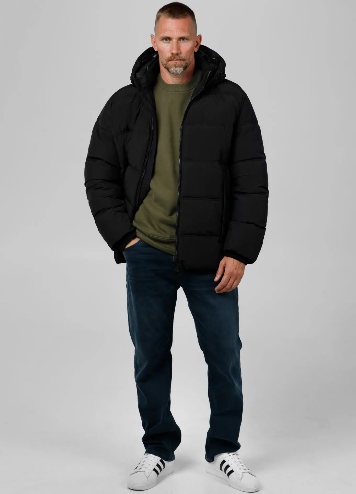 Men's winter hooded jacket Duncan