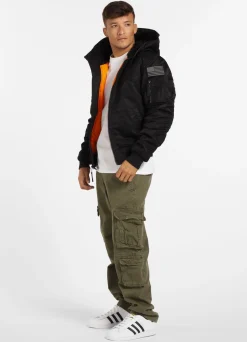 Men's winter hooded jacket Encino