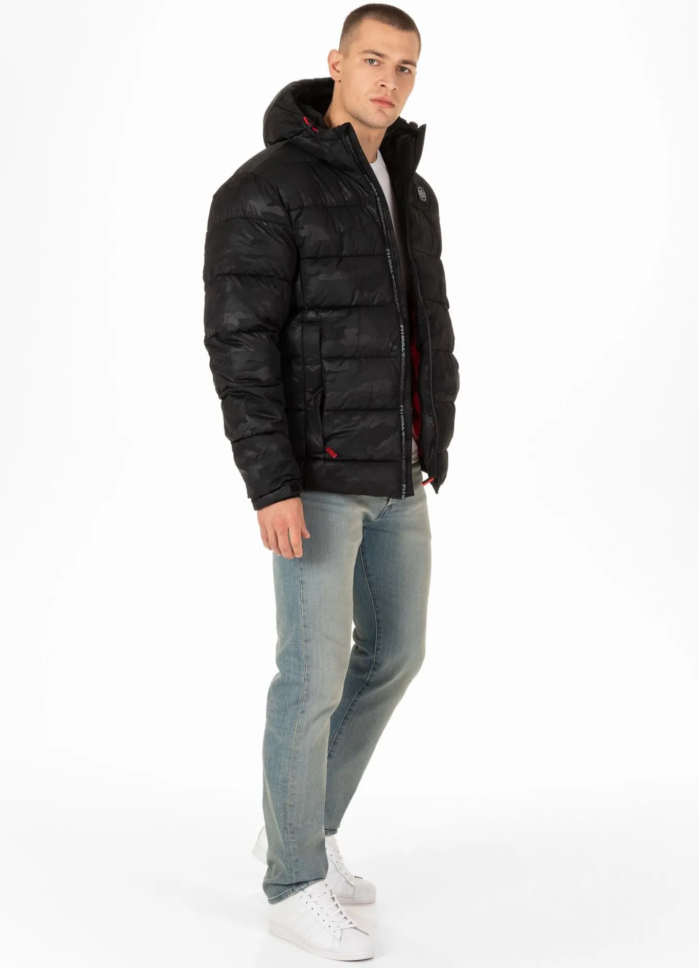 Men's winter hooded jacket Airway V