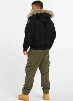 Men's winter hooded jacket Harvest