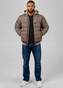 Men's winter hooded jacket Hidden