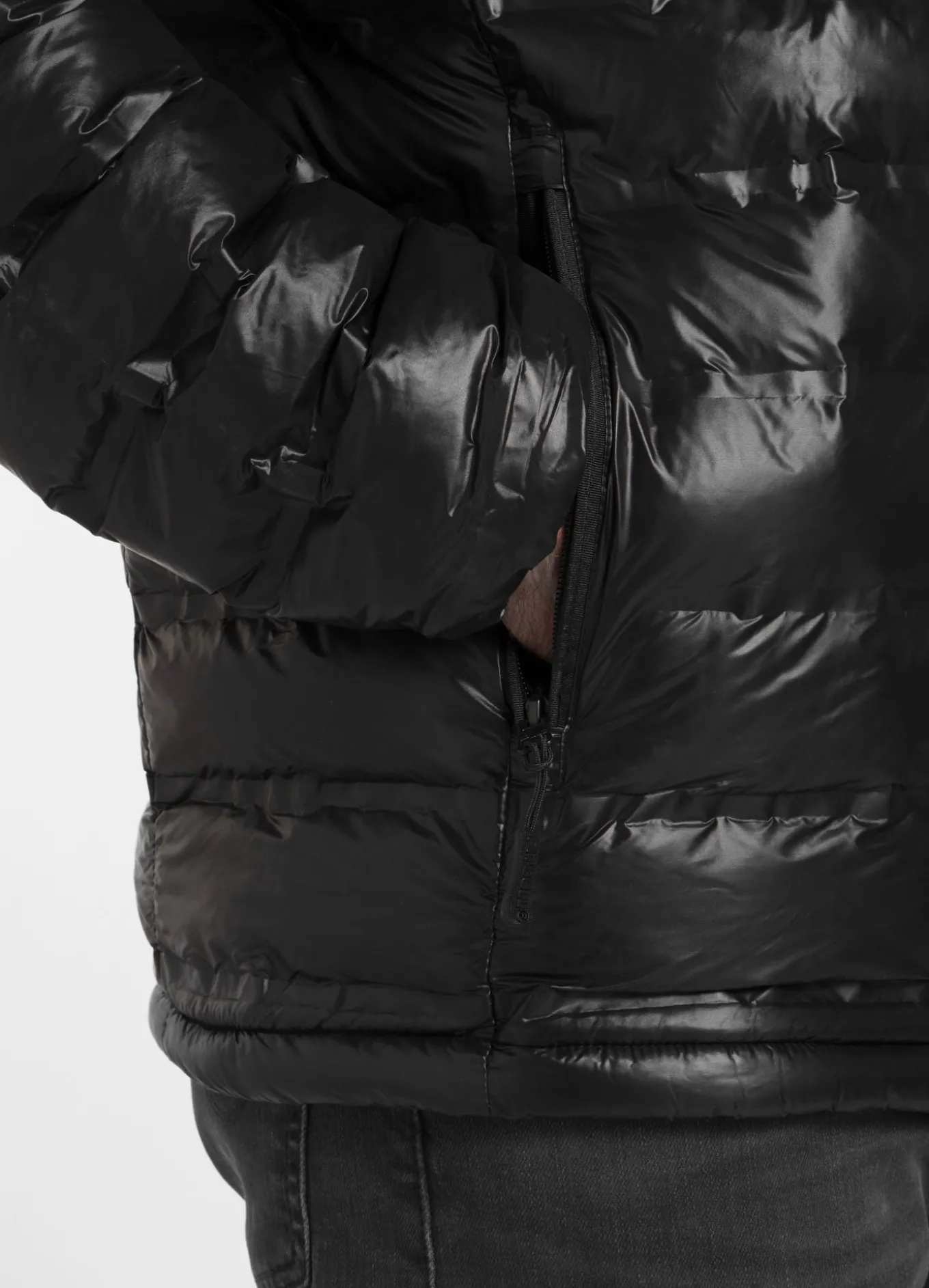 Men's winter hooded jacket Deerfoot
