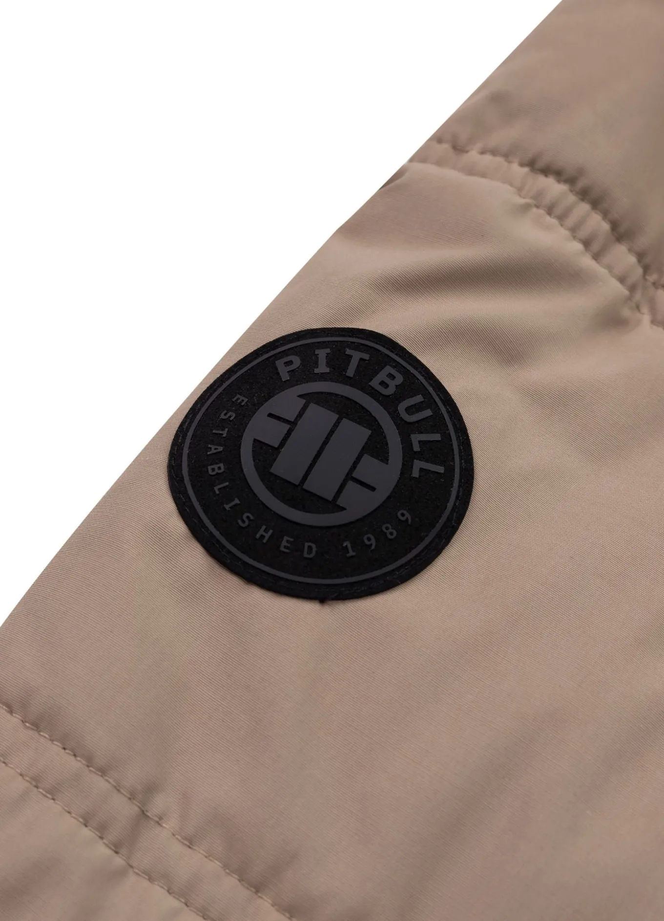 Men's winter hooded jacket Burnt