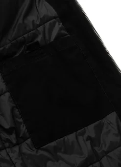 Men's winter hooded jacket Crimson