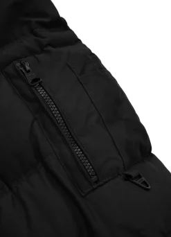 Men's winter hooded jacket Burnt