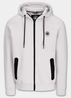 Men's Zip-up hoodie DOGWOOD - Whity blue