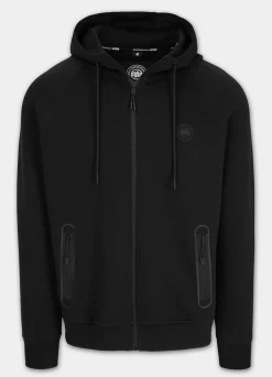 Men's Zip-up hoodie DOGWOOD - Black