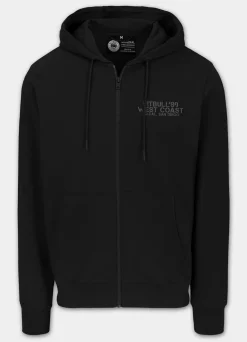 Men's Zip-up hoodie DRIVING - Black