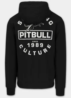 Men's Zip-up hoodie PHYSICAL CULTURE - Black