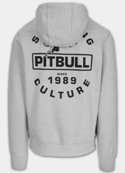 Men's Zip-up hoodie PHYSICAL CULTURE - Gray