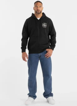 Men's Zip-up hoodie PHYSICAL CULTURE - Black