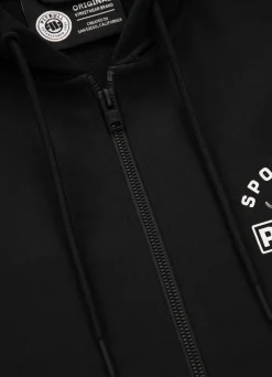 Men's Zip-up hoodie PHYSICAL CULTURE - Black
