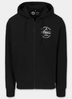 Men's Zip-up hoodie PHYSICAL CULTURE - Black